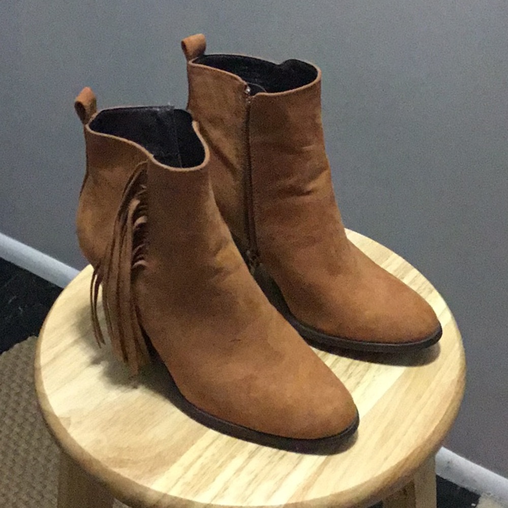 Women’s Suede Ankle Boots Size 7